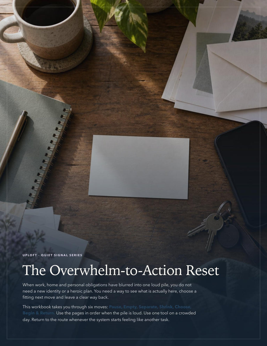 Overwhelm-to-Action Reset