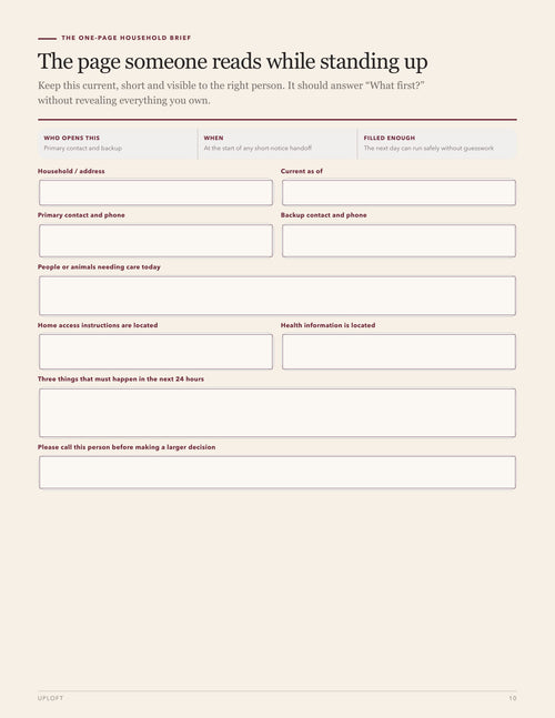 If Something Happens to Me — A Complete Family Information and Final Wishes Organizer