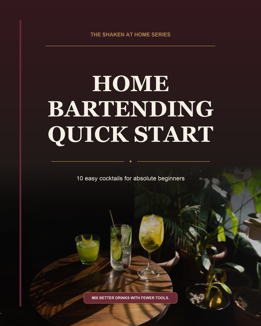 Home Bartending Quick Start