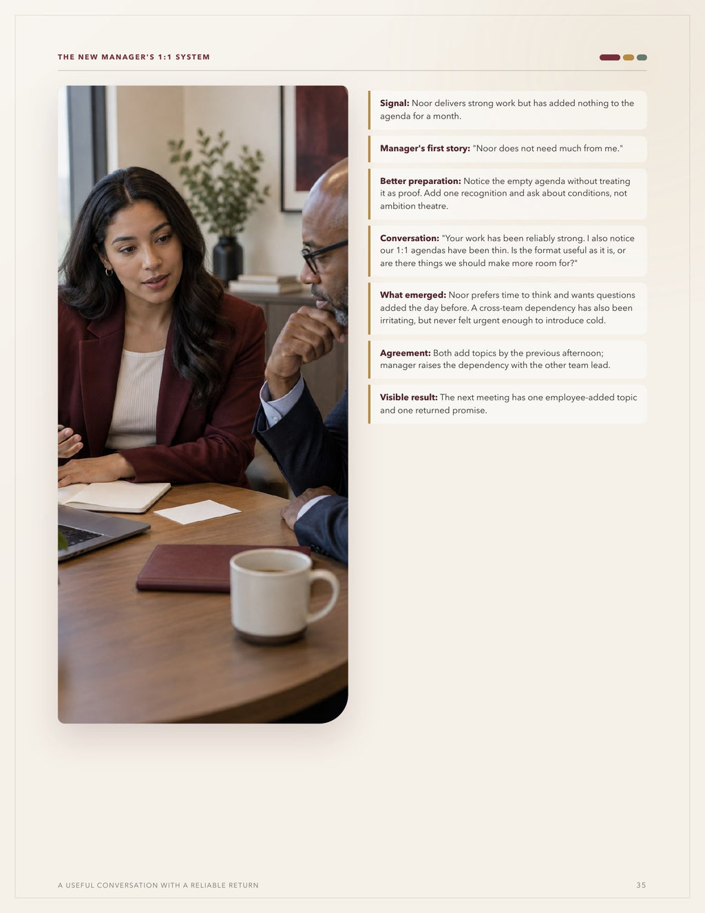 The New Manager's 1:1 System - Plan Better Conversations, Track Commitments, and Follow Up Without Micromanaging