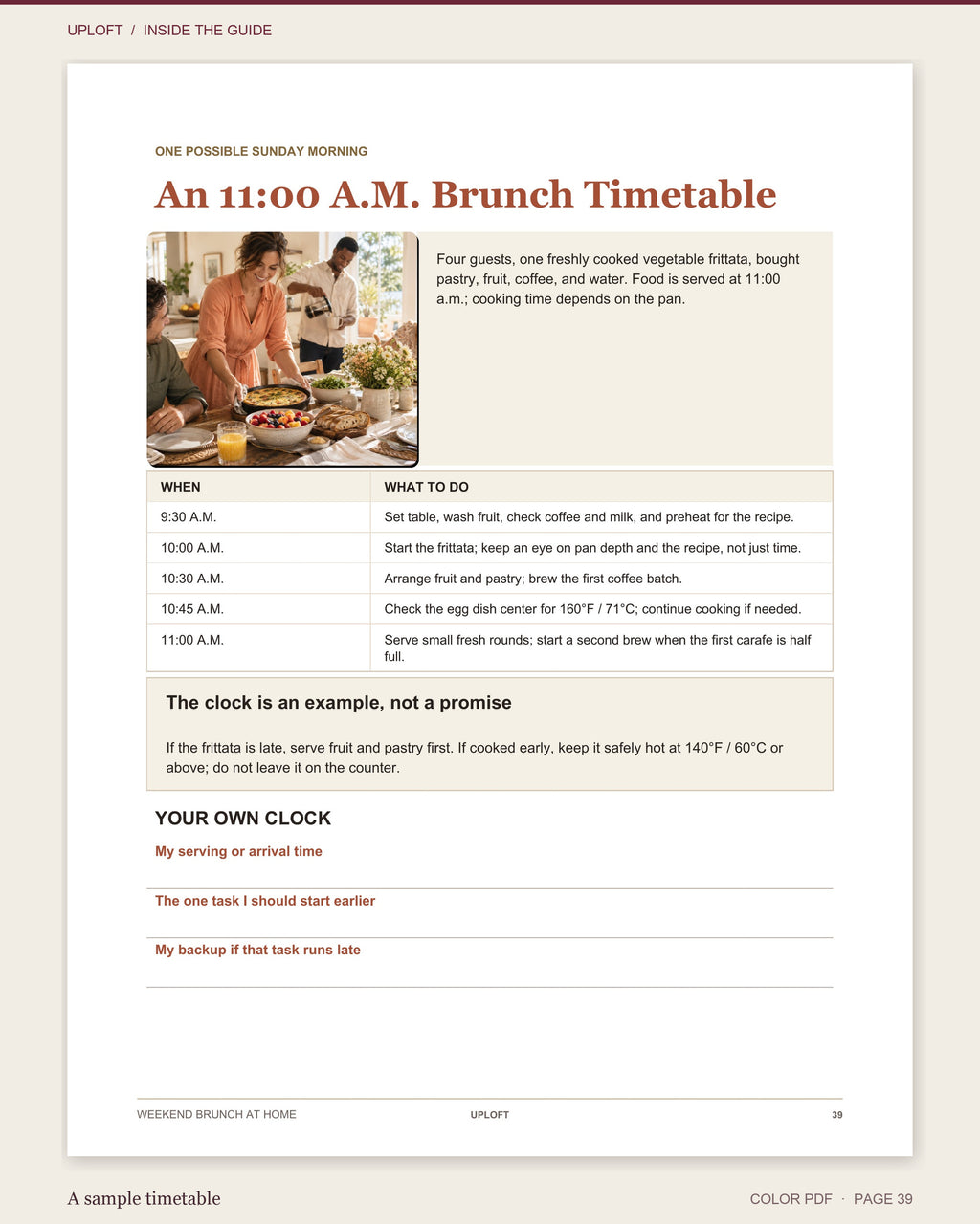 Weekend Brunch at Home: Relax, Host, Enjoy