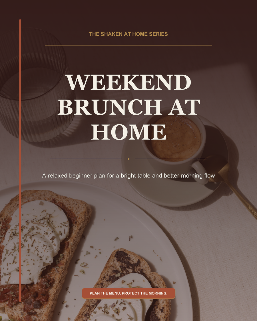 Weekend Brunch at Home